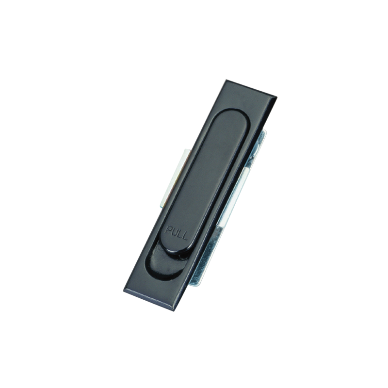 Fechaduras de portas planas com base preta de pintura à pistola MS717-2
