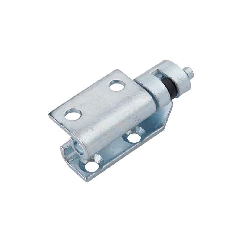 CL137 Dobradiça embutida em aço carbono com revestimento de zinco branco aberto 135°, pino