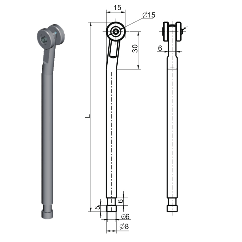 Acessórios de bloqueio industrial de biela LG002A