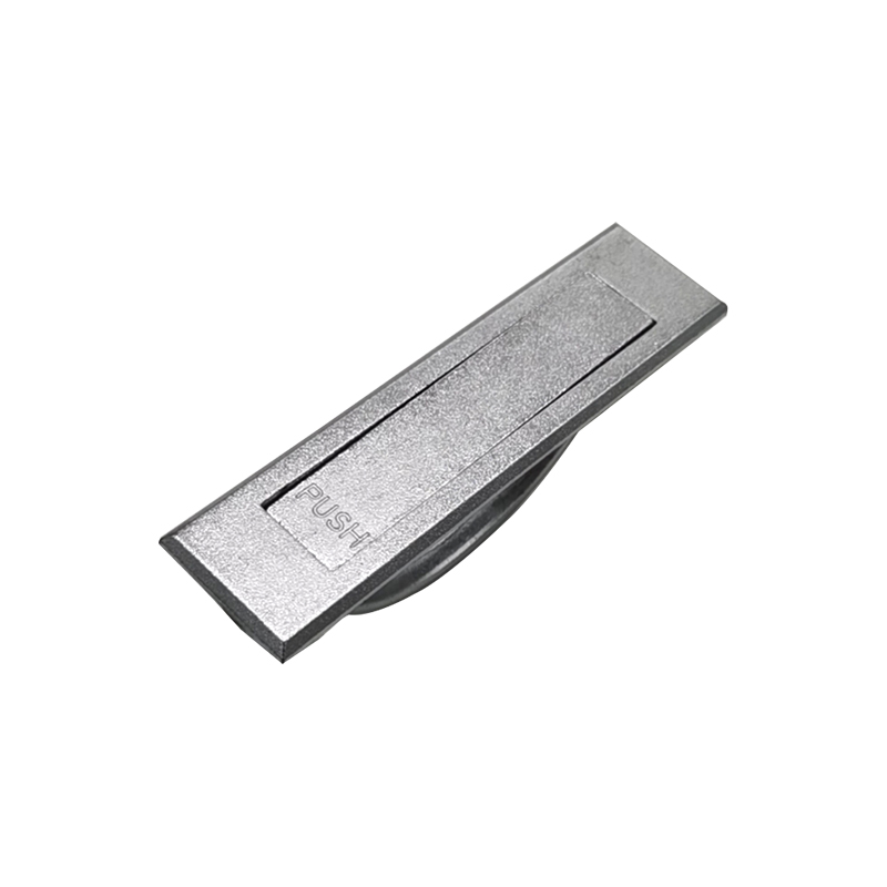 LS501-1 Maçaneta da porta cromada com jato de areia